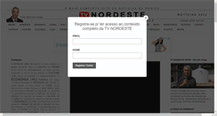 Desktop Screenshot of nordeste.tv